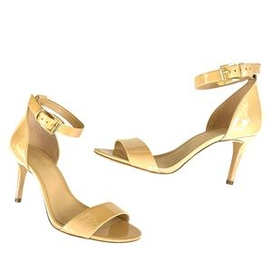 Michael Kors Patent Sandals Vanilla Cream